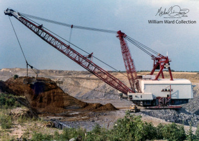 AMAX Coal Company Bucyrus Erie 1450W (Delta Mine)