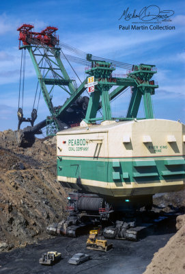 Peabody Coal Company Bucyrus Erie 3850B (River King Mine)