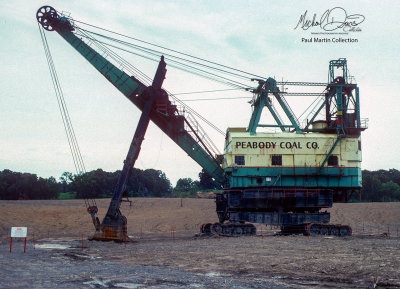 Peabody Coal Company Bucyrus Erie 750B (Rogers County #2 Mine)