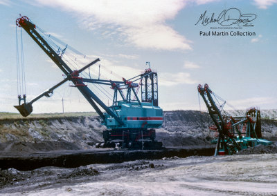 Western Energy Company Bucyrus Erie 1050B (Rosebud Mine)