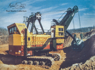 Bluestone Coal Bucyrus Erie 295B (Keystone Mine)