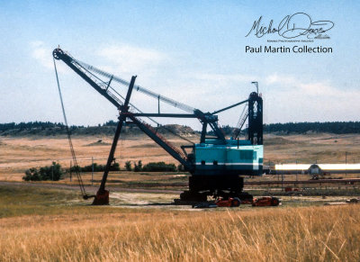 Western Energy Company Bucyrus Erie 1050B (Rosebud Mine)