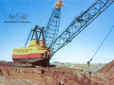North American Coal Corporation Bucyrus Erie 800W (Indian Head Mine)