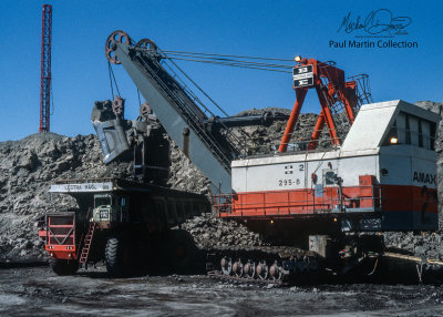 AMAX Coal Company Bucyrus Erie 295B (Belle Ayr Mine)