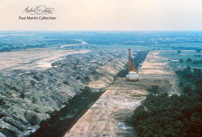 Texas Utilities Bucyrus Erie 1350W (Big Brown Mine)