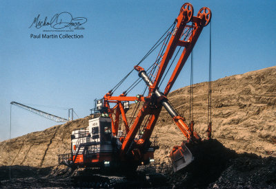 North American Coal Corporation Bucyrus Erie 195B (Falkirk Mine)