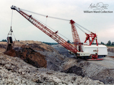 AMAX Coal Company Bucyrus Erie 1450W (Delta Mine)