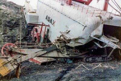AMAX Coal Company Bucyrus Erie 1450W (Delta Mine)