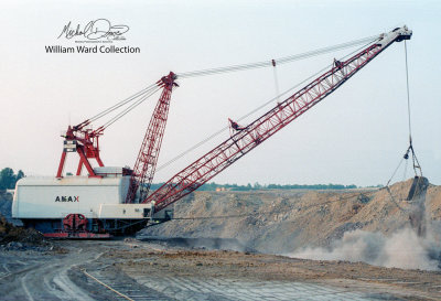 AMAX Coal Company Bucyrus Erie 1450W (Delta Mine)