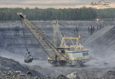 Peabody Energy Bucyrus Erie 2550W (Bear Run Mine)