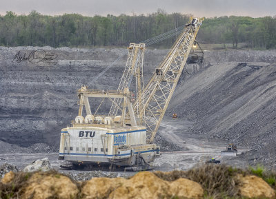 Peabody Energy Bucyrus Erie 2550W (Bear Run Mine)