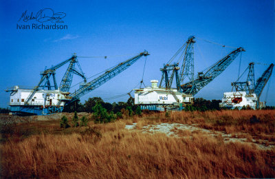 Mobil Chemical Company Bucyrus Erie 650B (South Fort Meade Mine)