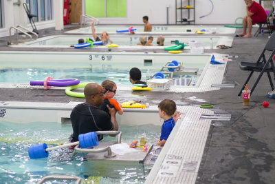 Blaise's swim class