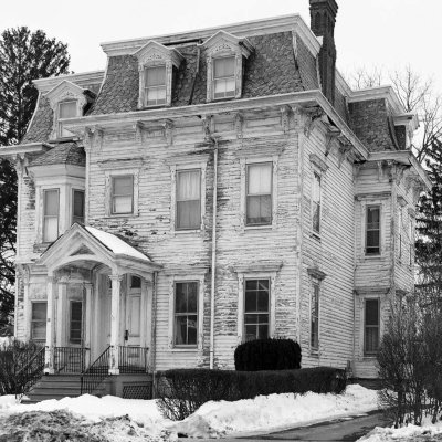 old house on the block.