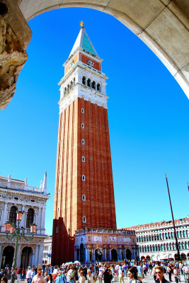 A beautiful sunny day in Piazza San Marco in Venice