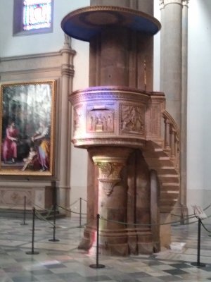SMN Brunelleschi's pulpit where Galileo was denounced