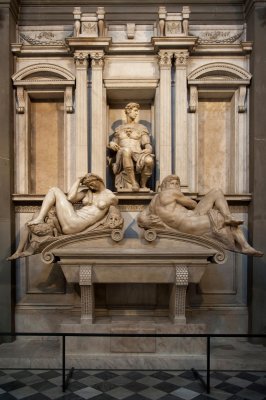 Tomb of Giuliano Medici by Michelangelo