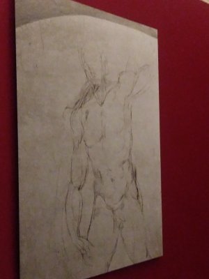 Replicas of Michelangelo's charcoal drawings
