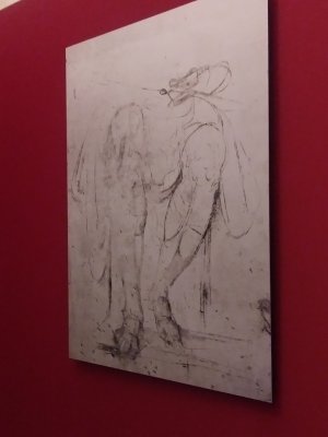Replicas of Michelangelo's charcoal drawings