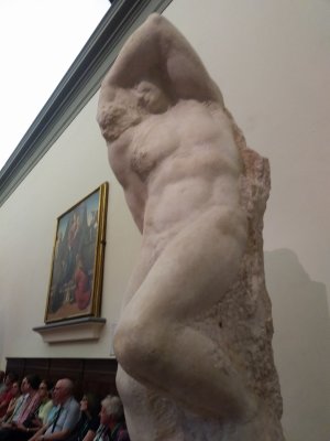 Accademia Gallery Michelangelo's Prisoners