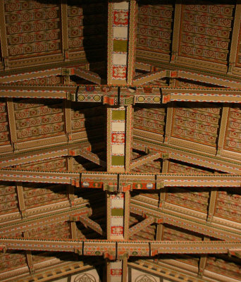 Really close up of the ceiling- not my picture, stolen from the webs