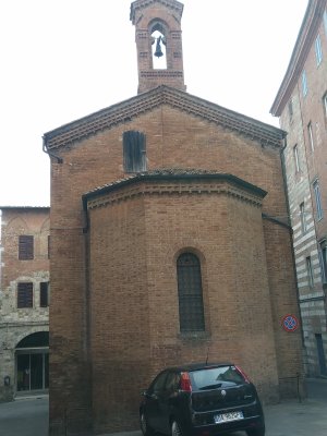 Siena Santa Maria delle Nevi- a small Renaissance style Roman Catholic church or oratory commissioned in 1471