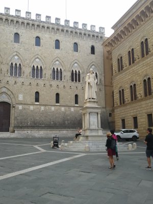 Siena Statue of Sallustio Bandini, a Sienese priest and one of the first Italian economists