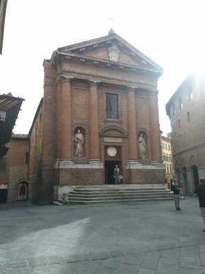 Church of St. Christopher, located on piazza Tolomei, is one of the oldest temple buildings in Siena dating back to 1087