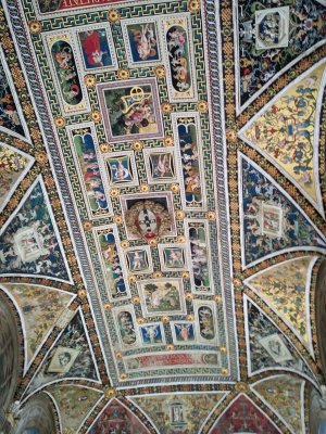 Siena Piccolomini Library ceiling