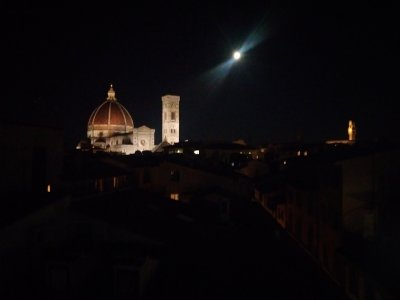 Duomo with Moon