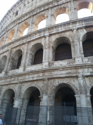 Roman Colosseum formerly known as the Flavian Amphitheater