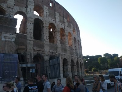 The Colosseum- An arena for gladiator contests and public spectacles