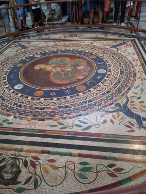 Vatican Another astonishing mosaic tile floor