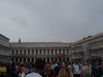 St Mark's Square-2 side Offices in Renaissance styles new & old, Center building by Napoleon in Neoclassical style