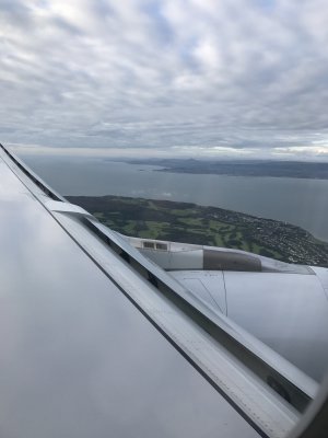 Hello Dublin, Ireland from the plane