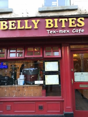 Belly Bites Tex-Mex... closed down soon after this, wonder why