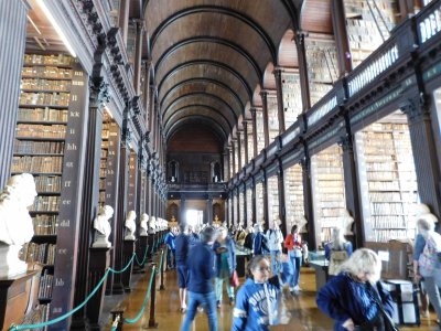 Trinity College Dublin grand old library- The Long Room