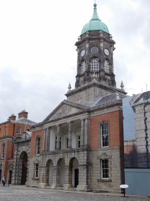 Dublin Castle- built by the dark pool (Dubh Linn) which gave Dublin its name.