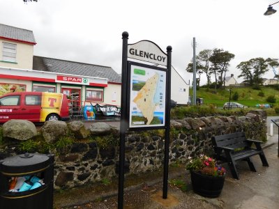 Carnlough is at the foot of Glencloy (Valley of the Sword), the second of the nine Glens of Antrim. 