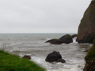 Cushendun Caves were formed over a period of 400 million years
