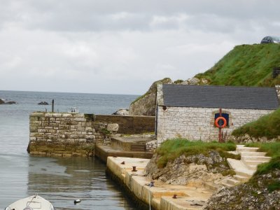 Ballintoy Harbour/ GOT the Iron Islands- The port was perfect pretty much as is, just had to move the modern boats & add props