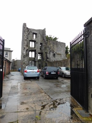 Fanning's Castle Ruins(1641) built by Mayor of Limerick Dominic Fanning, originally five storeys high  