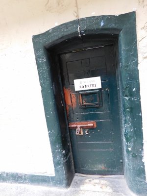 Kilmainham Gaol- A small hanging cell was built in the prison in 1891
