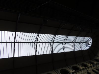 Kilmainham Gaol- Redesigned roof that allows ample sunlight in now after restoration