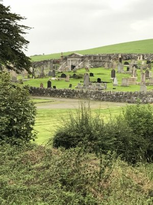 Inch Abbey- parish graveyard