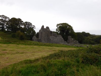 Inch Abbey-The buildings are mainly of the late 12th century and the 13th century.