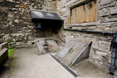 Entrance to St Michan's Crypt