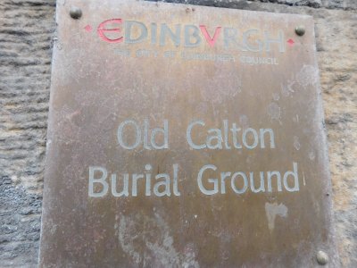 Old Calton Burial Ground