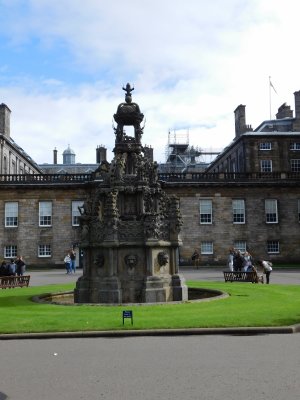 Palace of Holyroodhouse- AKA Holyrood Palace, is the official residence of the British monarch in Scotland, Queen Elizabeth II