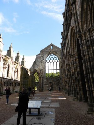 Holyrood Abbey- During the 15th century, the abbey guesthouse was developed into a royal residence, 